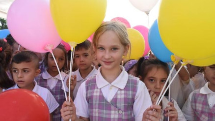 Edirnede eğitim başladı, polisler güvenlik önlemi aldı
