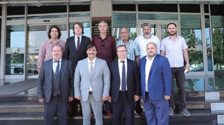 Roman derneklerinden Rektör Tabakoğluna ziyaret