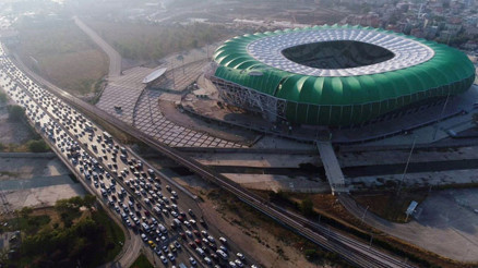 Timsah Arena’nın çenesi Mart’ta bitecek Timsah Arena’nın çenesi Mart’ta bitecek