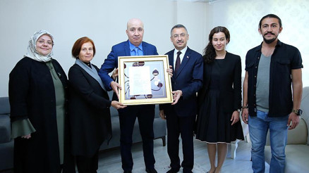 15 Temmuz Gazisi Aslana Devlet Övünç Madalyası