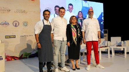 Ünlü şefler, GastroAntepte gösteri yaptı