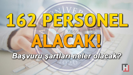Gazi Üniversitesi personel alımı başvurusu için son günlere girildi