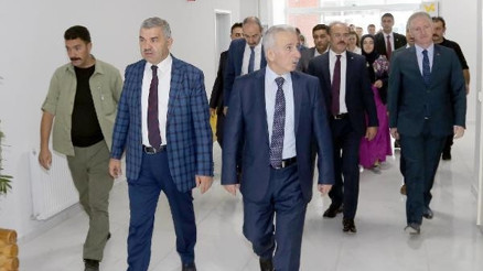 Valiler Büyükşehir yatırımlarını gezdi