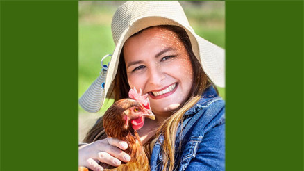 Çiftçileri dönüştüren kadın girişimci