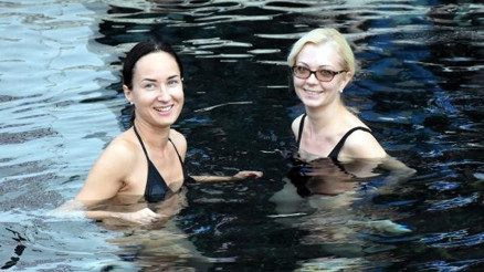 Sivasta turistlerden doktor balıklara yoğun ilgi