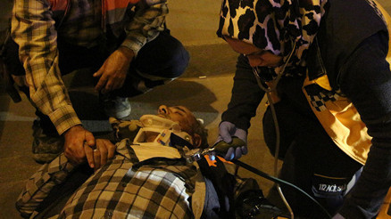 İstanbulun ortasında kaza: Arkadaşının elini bir an olsun bırakmadı