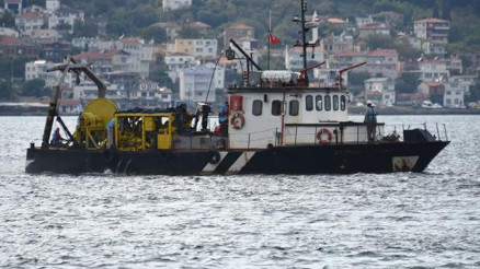 Çanakkale Boğazında zarar gören fiber internet kablosu yenilendi