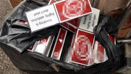 Aracından kaçak sigara çıkan Suriyeliye 30 bin lira ceza