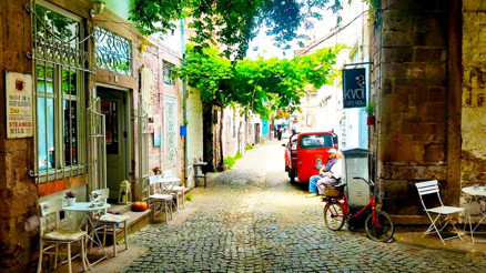 Sonbahar’da Ayvalık ve Cunda sokakları