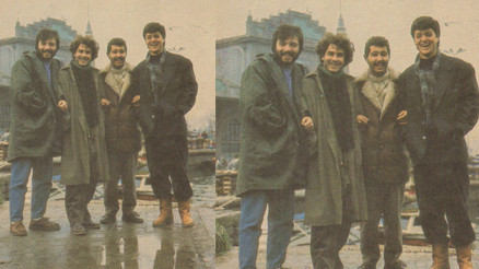 80li yıllar... Oktay da buradaymış