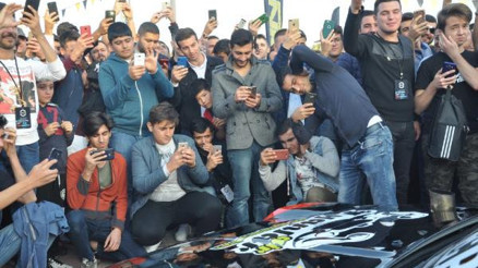 Ankarada sergilenen modifiye araçlar yoğun ilgi gördü