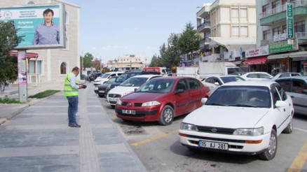 Korkutelide parkometre sistemi başladı