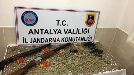 Manavgatta sahte Euro operasyonu