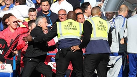 90+6da saha karıştı Mourinhoyu çileden çıktı