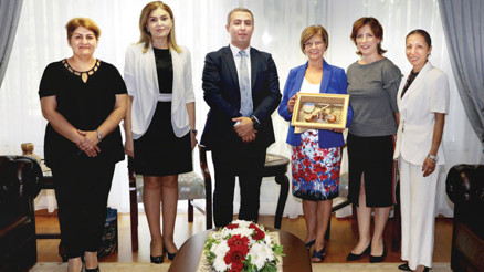 Akıncı’nın eşi TÜRKAP’a onursal başkan Akıncı’nın eşi TÜRKAP’a onursal başkan