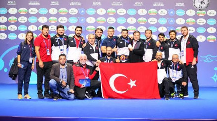Türkiye, Dünya Güreş Şampiyonasında 9 madalya kazandı