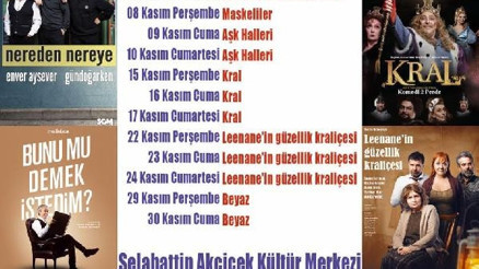 Konakta tiyatro zamanı