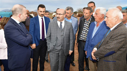Vali Demirtaş inceleme yaptı