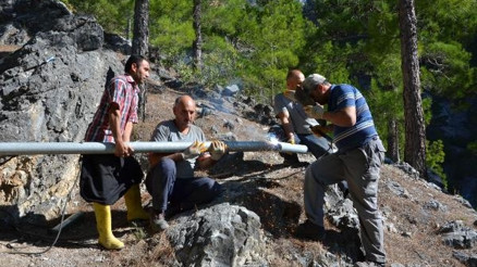 Dim Alacami Mahallesinin su sorunu çözüldü