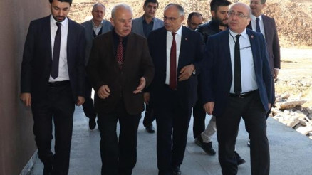 KAYÜ Rektörü Karamustafa 3 ilçenin meslek yüksekokulunda inceleme yaptı