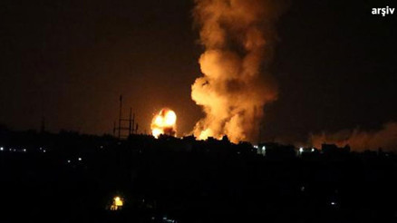 İsrailden Gazzeye saldırı: 7 şehit