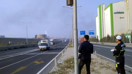 Turgutluda dronelu denetimde sürücülere ceza yağdı