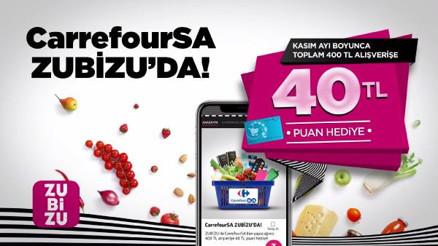 CarrefourSA ve ZUBİZUden iş birliği