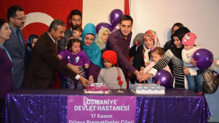 Dünya prematüre günü kutlandı