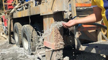 Belbaşında su sevinci