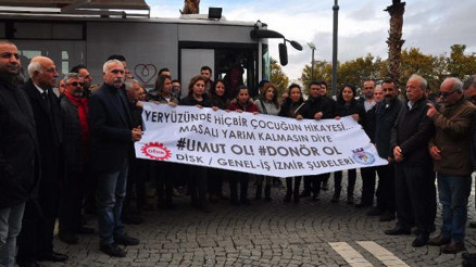 İşçiler de Öyküye donör olabilmek için kan verdi