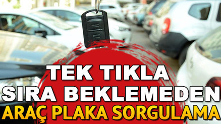 Araç plaka sorgulama nasıl yapılır E Devlet plaka sorgulama ekranı