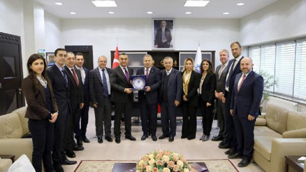 Kıbrıs Türk Sanayi Odası’ndan KAYSO’ya ziyaret