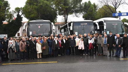 Şehit aileleri ve gaziler için İstanbul gezisi