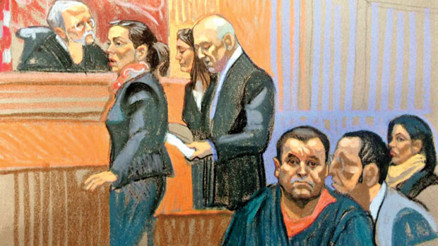 Dünyanın en büyük uyuşturucu lideri El Chaponun davasını izledik Dünyanın en büyük uyuşturucu lideri El Chaponun davasını izledik
