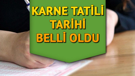 Okullar ne zaman kapanacak 15 tatil (sömestr tatili) ne zaman başlıyor İşte MEBin verdiği tarih