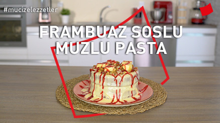 Frambuaz Soslu Muzlu Pasta | Mucize Lezzetler