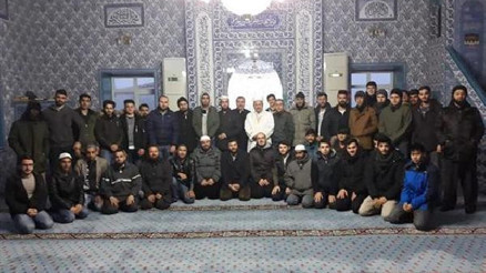 Öğrenciler,  sabah namazında buluştular