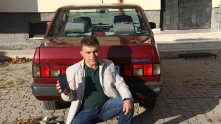 Kara Şimşek dizisinden etkilendi otomobilini konuşturdu