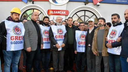 İZBANda grev başladı (3)