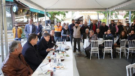 Başkan Türel, Sobacılar Çarşısında