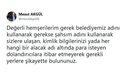 Belediyelerin başı dolandırıcılarla dertte