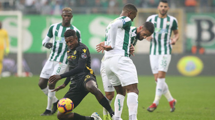 Bursaspor Yeni Malatyayı elinden kaçırdı
