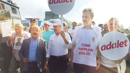 Adalet Yürüyüşü TTB dosyasında
