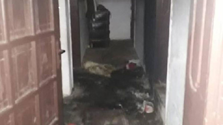 Mazot dökülen kömür sobası patladı:1i ağır  7 yaralı