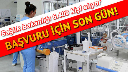 Sağlık Bakanlığı personel alımı için son güne girildi İŞKUR üzerinden yapılıyor