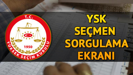 YSK seçmen kaydı sorgulama nasıl yapılır Seçmen listeleri askıya çıktı