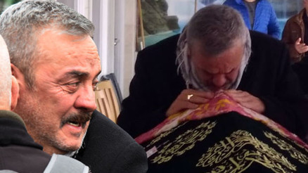 Ünlü oyuncunun gözyaşları... Anneye veda