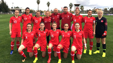 Kadın Milli Futbol Takımımız, Slovakya ile yenişemedi