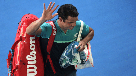 Raonic, Avustralya Açıka veda etti