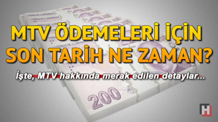 MTV ödemeleri için son gün ne zaman 2019 MTV ödemesi nasıl yapılır